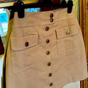 Cotton elastane skirt